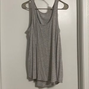 Grey pajama tank top